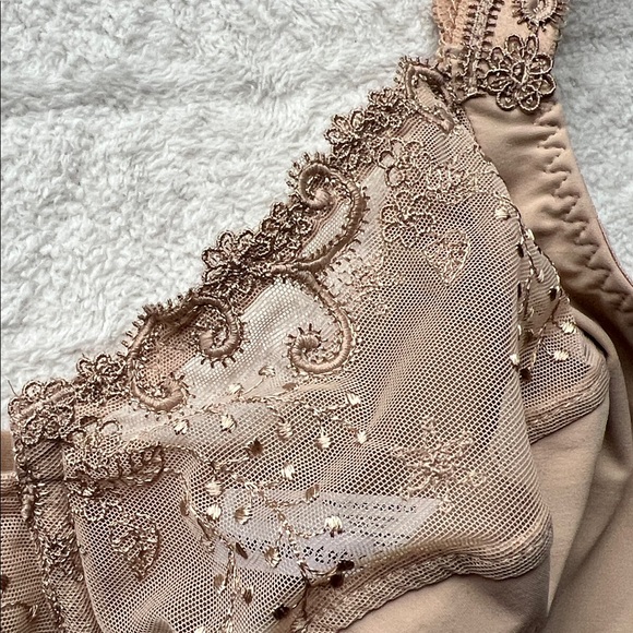 Simone Perele Delice Floral-Embroidered Full Cup Bra